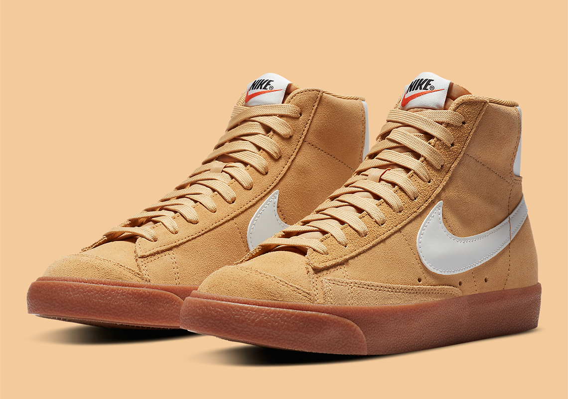 Nike Drapes The Blazer Mid In A "Honeycomb" Colorway