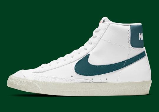 The Nike Blazer Mid ’77 Vintage Gets A Classic Hunter Green Accent