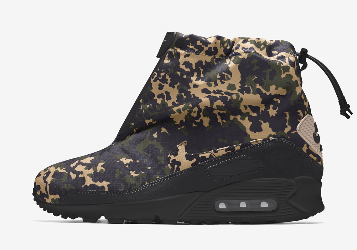 Nike By You Air Max 90 Ripstop Shroud Camo Options 2