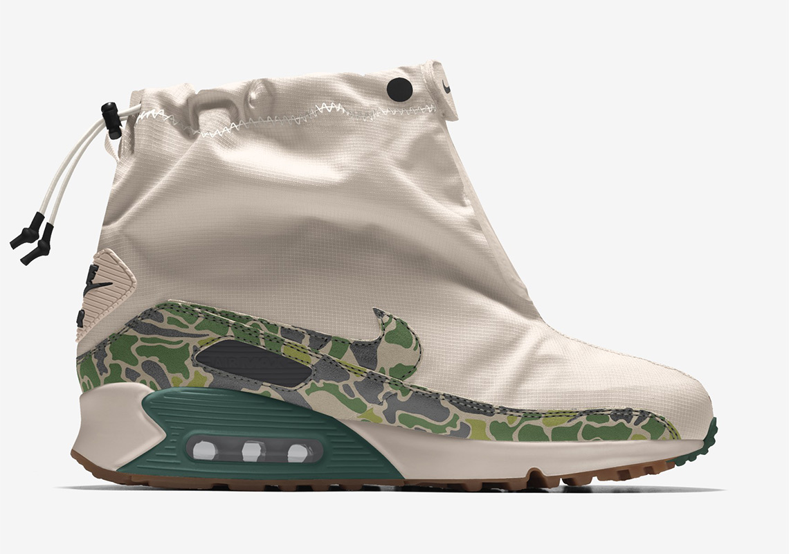 Nike By You Air Max 90 Ripstop Shroud Camo Options 3