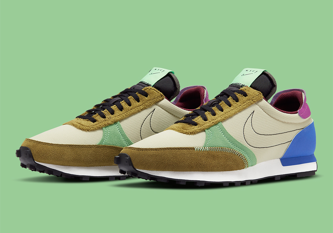 Nike Applies Furry Overlays And Multi-Colored Accents To The Daybreak Type