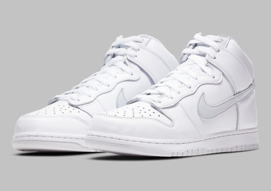 The Nike Dunk High SP Returns In White And Grey On November 13th