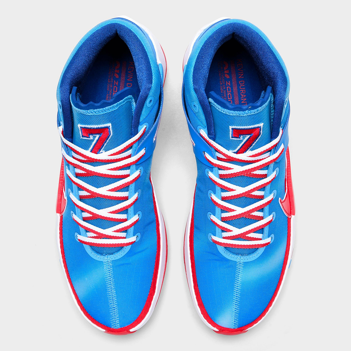 red and blue kd