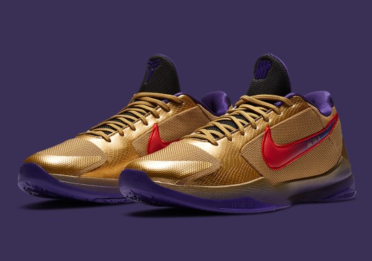 Official Images Of The UNDEFEATED x Nike Kobe 5 Protro “Hall Of Fame”