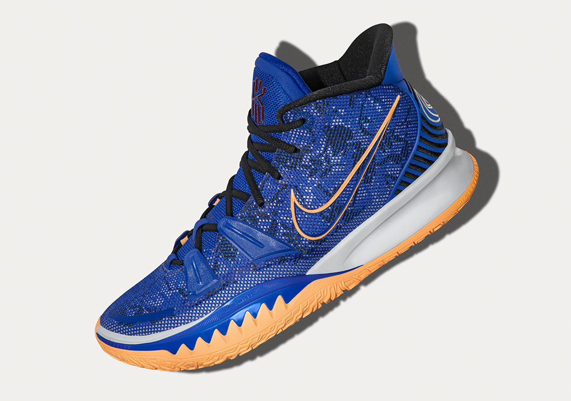 blue kyrie shoes