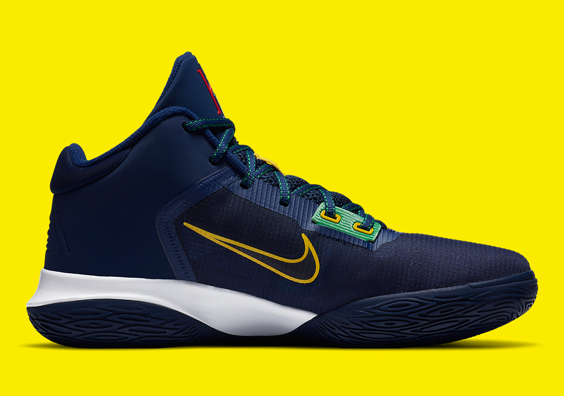 Kyrie Flytrap 4 Navy Green Yellow 