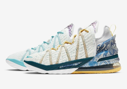 Nike Releases A LeBron 18 “Reflections Flip” After Championship Win