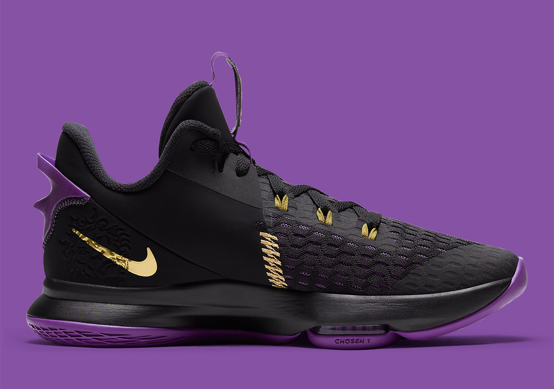 nike lebron witness iv lakers away