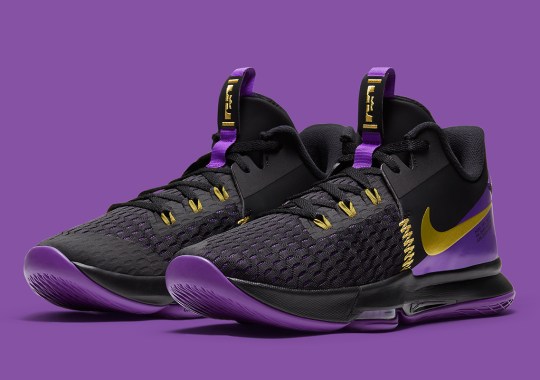 LeBron James, One Win Away From Fourth NBA Title, Ushers In The Nike LeBron Witness V “Lakers”