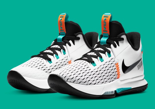 The Nike LeBron Witness V Gets A Miami-Friendly Colorway