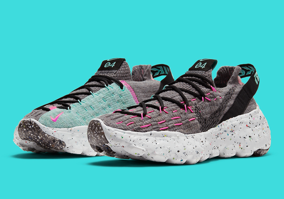 Nike Outfits the Space Hippie 04 With South Beach-Inspired Accents