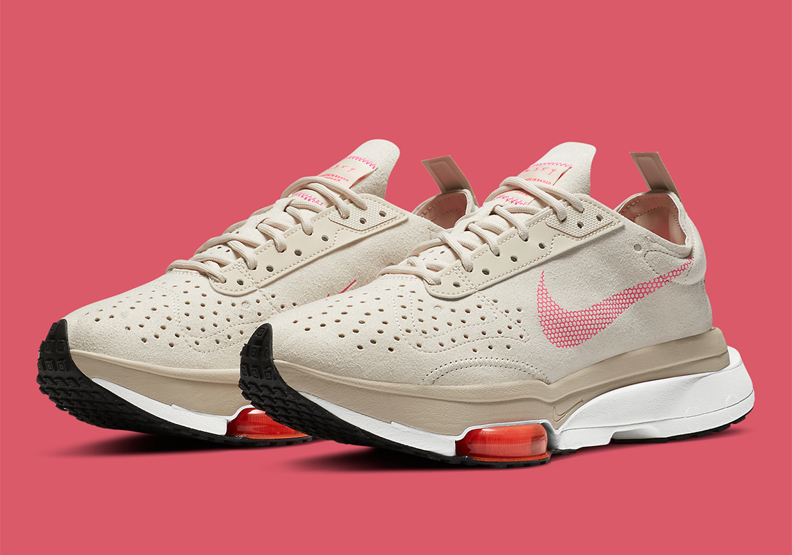 Light Orewood Brown And Pink Flash Cover This Nike Zoom Type
