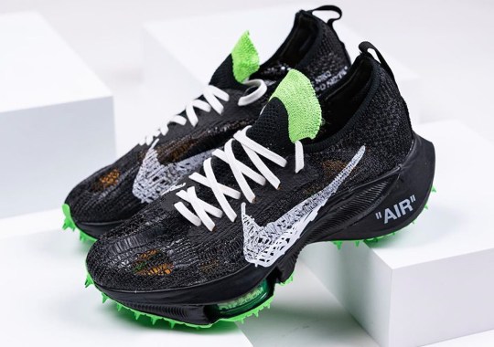 Detailed Look At The Off-White x Nike Zoom Tempo NEXT%
