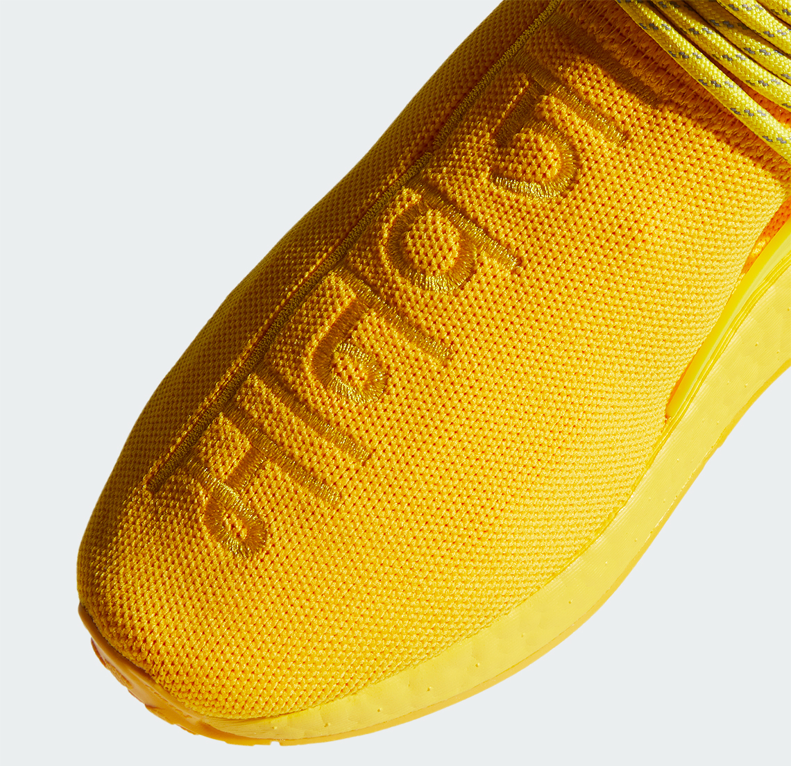 Pharrell adidas NMD Hu Yellow GY0091 | SneakerNews.com