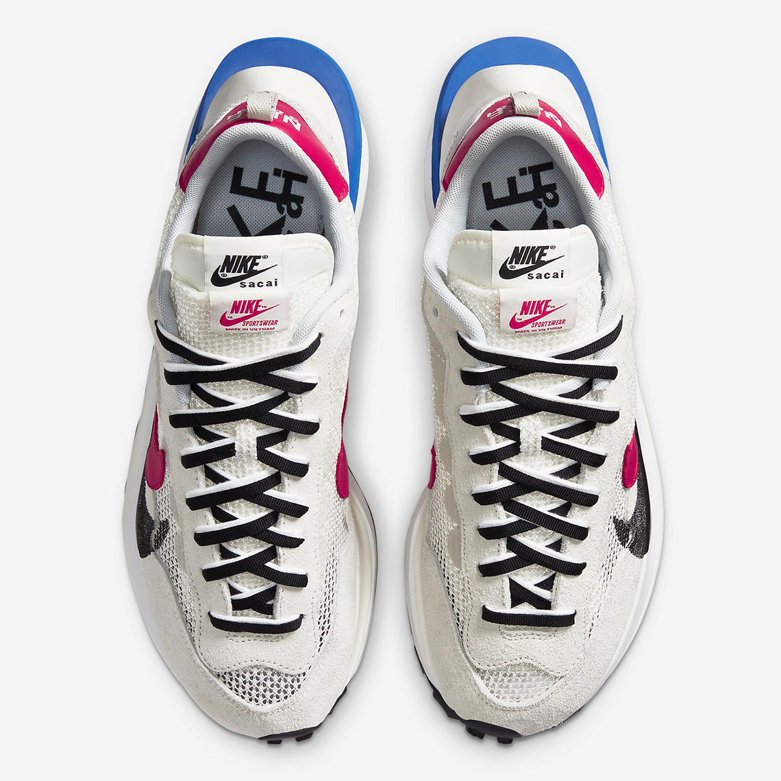 sacai Nike VaporWaffle vapor sacai CV1363-100 CV1363-001 | SneakerNews.com