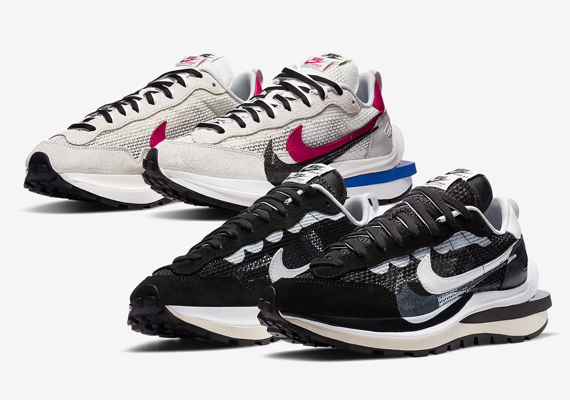 nike waffle sacai release