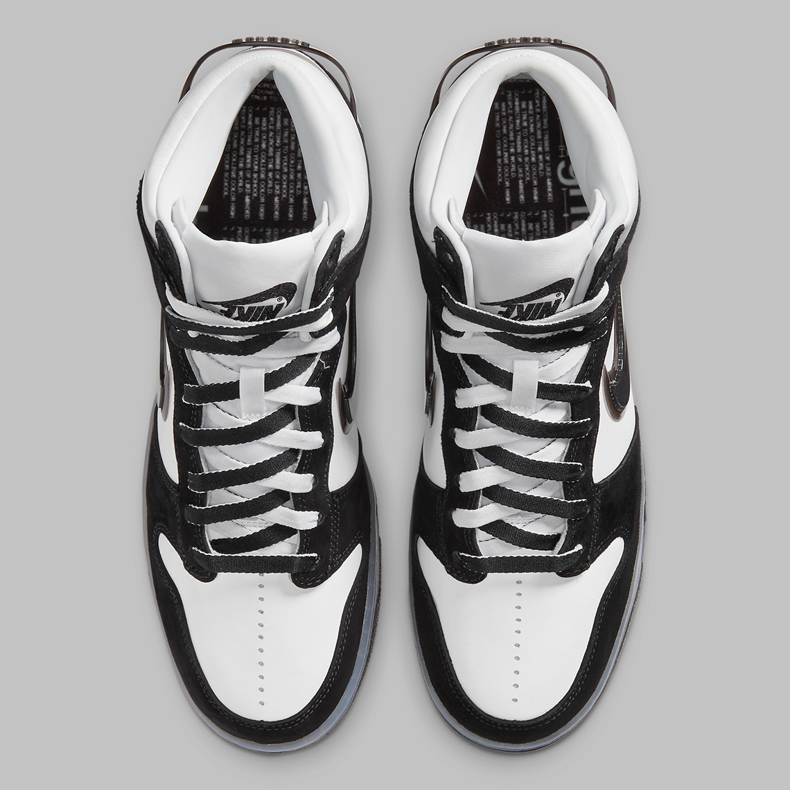 Slam Jam Nike Dunk High Black White DA1639-101 | SneakerNews.com