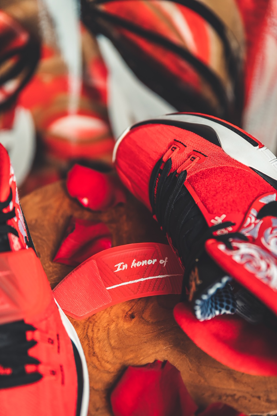  Nike Kyrie 6 “Mom” Red, Shoe Strap 