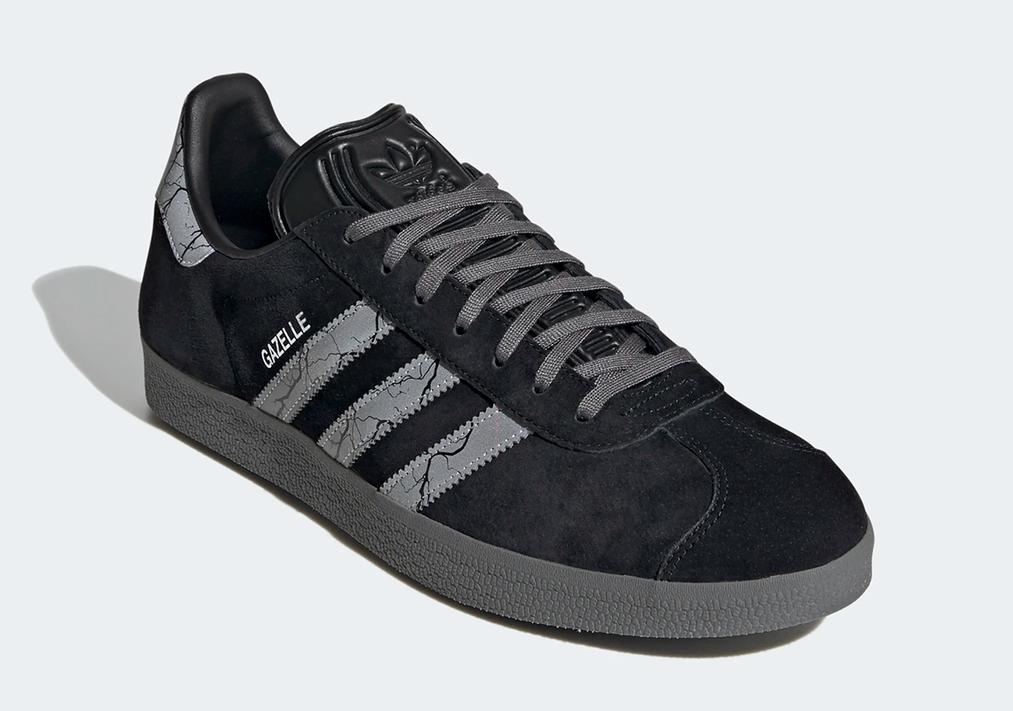 adidas gazelle grey black exclusive