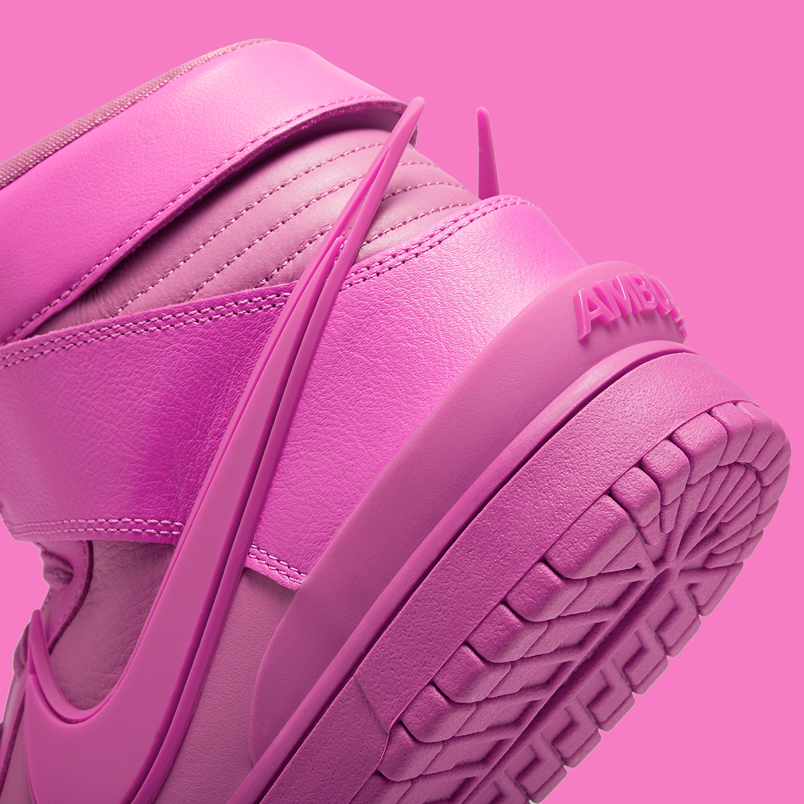 Ambush Nike Dunk High Lethal Pink Cu7544 600 1