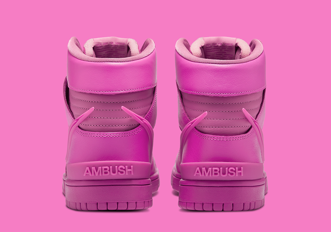 Ambush Nike Dunk High Lethal Pink Cu7544 600 7
