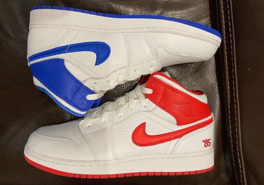 A Mismatched Air Jordan 1 Mid “85” Is Coming In Early 2021