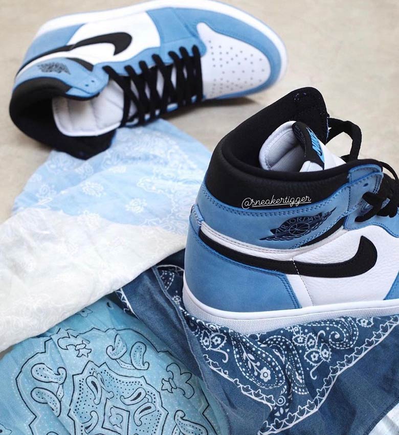 Air Jordan 1 High White University Blue / 555088-134 - SneakerMood