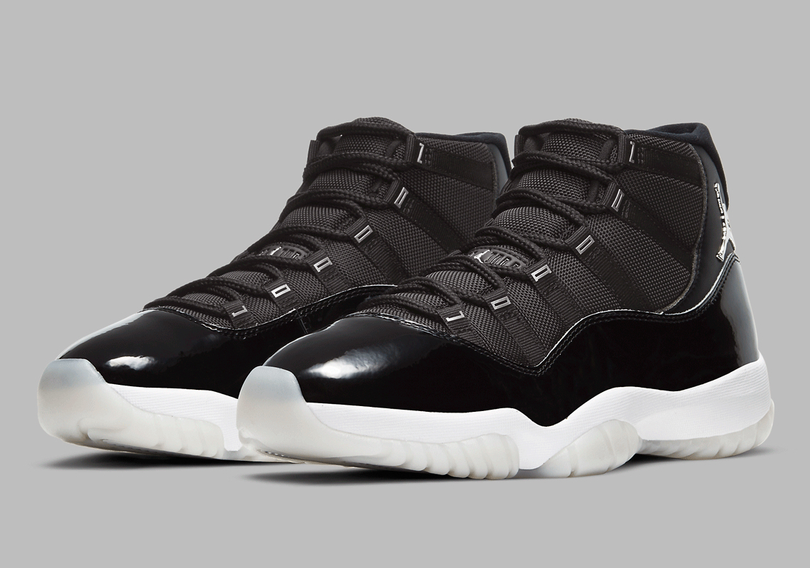 Air Jordan 11 Jubilee Black Silver 