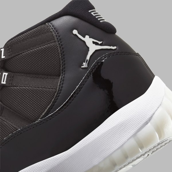 Air Jordan 11 Jubilee Black Silver CT8012-011 | SneakerNews.com