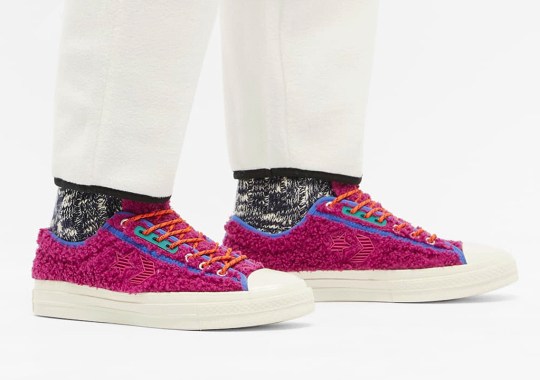 A Converse Star Player Ox Duo With Bouclé Uppers Is Available Now