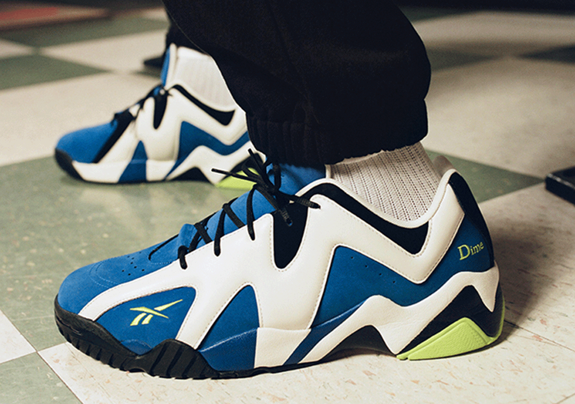 Dime Blends Skate And Basketball With Reebok Kamikaze II Low Collaboration