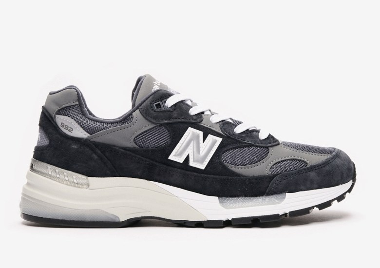 New Balance 992 Navy Grey M992GG Release Date | SneakerNews.com