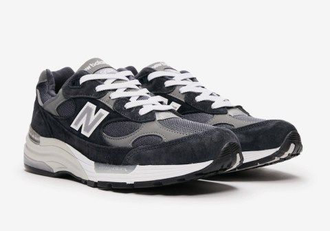 New Balance 992 Navy Grey M992GG Release Date | SneakerNews.com