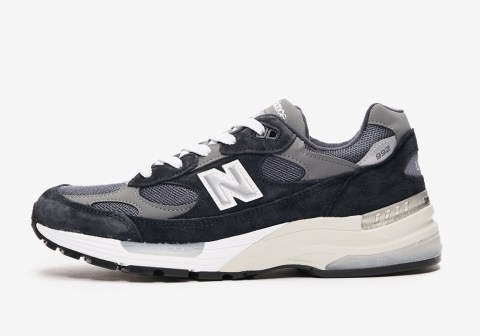 New Balance 992 Navy Grey M992GG Release Date | SneakerNews.com