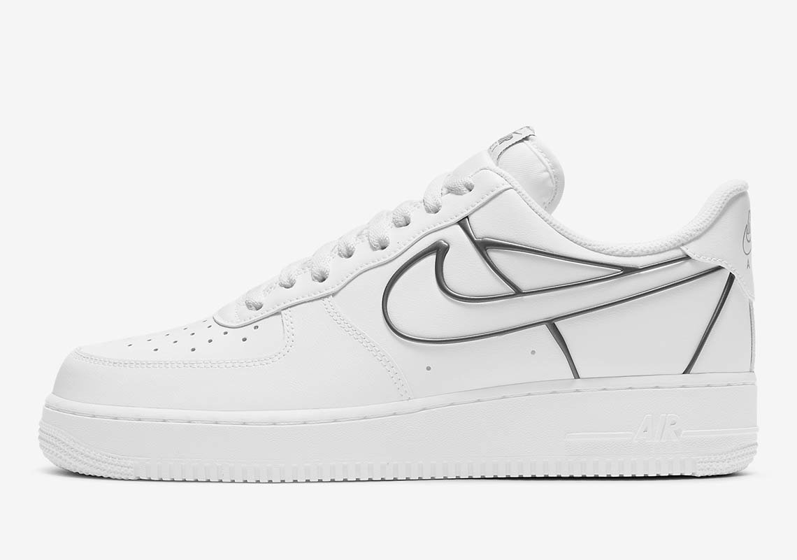 Nike Adds An Exterior Metal Frame To The Air Force 1 Low