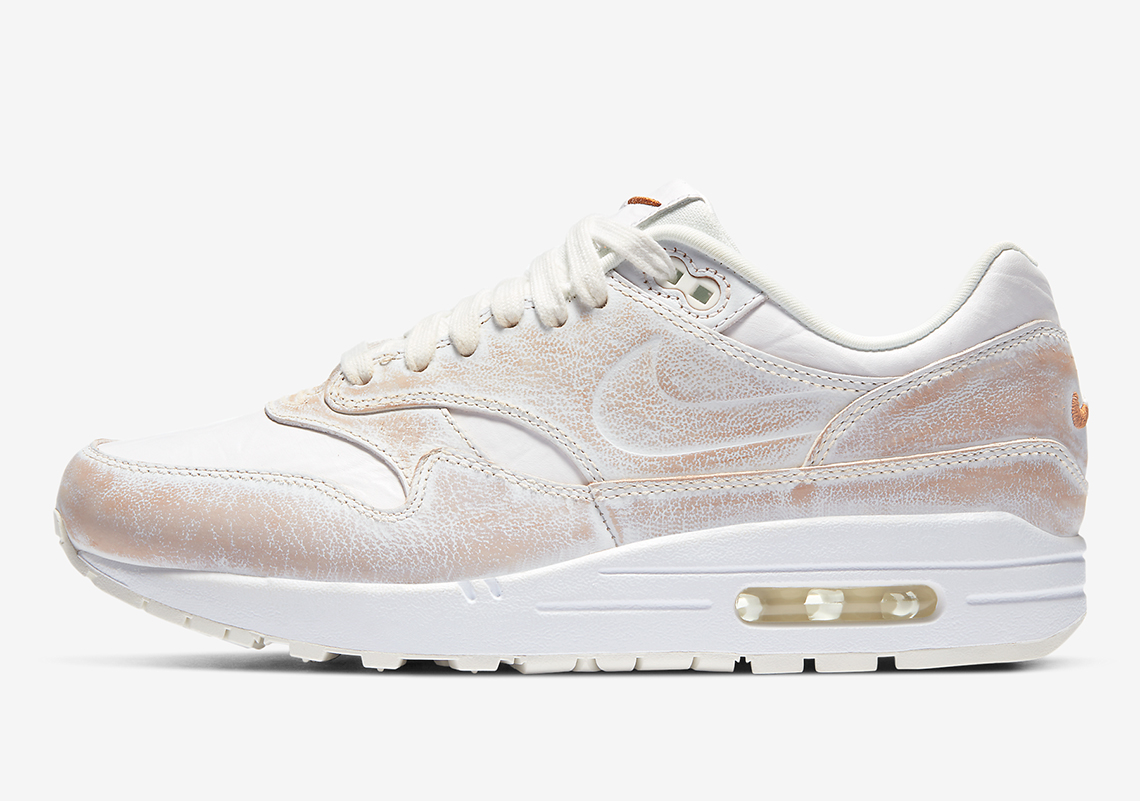This Nike Air Max 1 Features Wearaway Uppers, Revealing Secondary Color Beneath