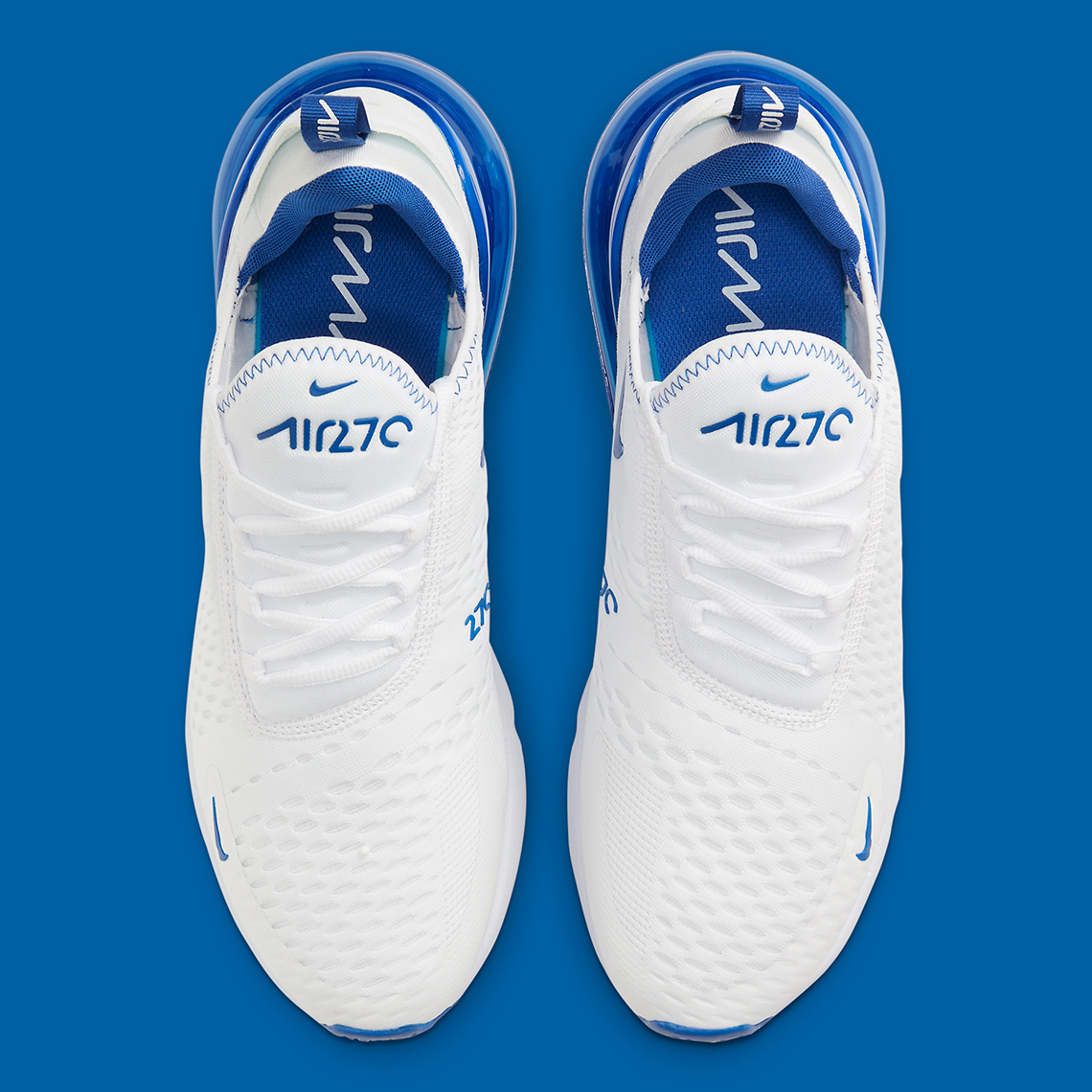 blue and white mens nike shoes