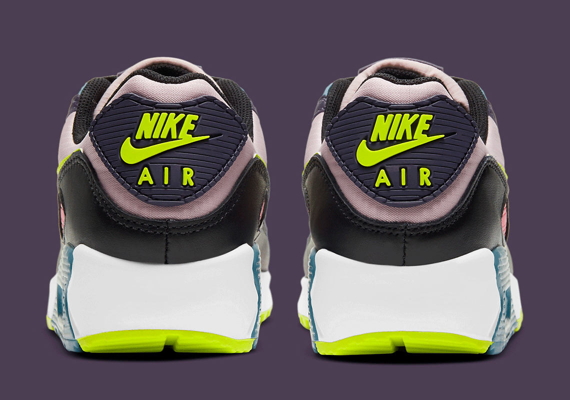 Nike Air Max 90 Eggplant Volt CV8819-500 Release | SneakerNews.com