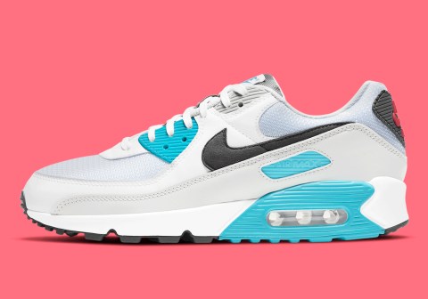 Nike Air Max 90 Iron Grey Chlorine Blue CV8839-100 | SneakerNews.com