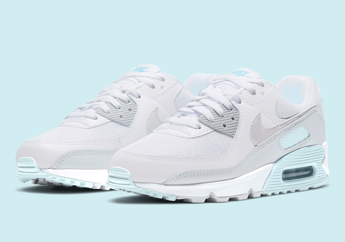 Nike Air Max 90 Frozen Blue Dh4969 100 Release Sneakernews Com