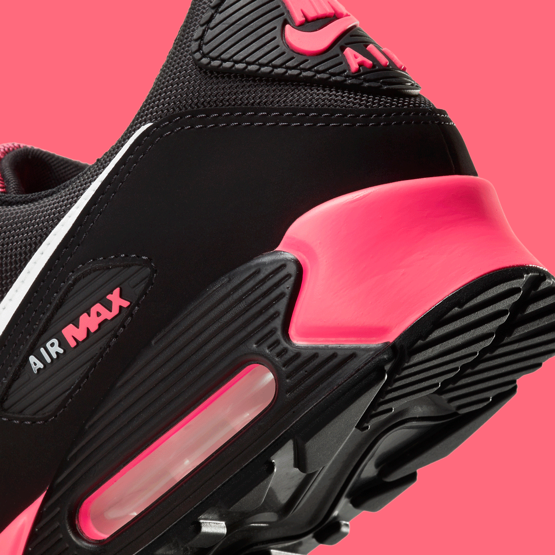 pink black air max 90