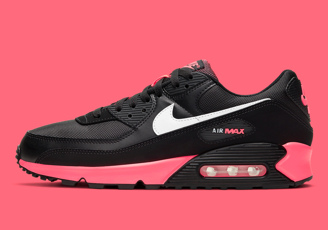 air max 90 black and pink