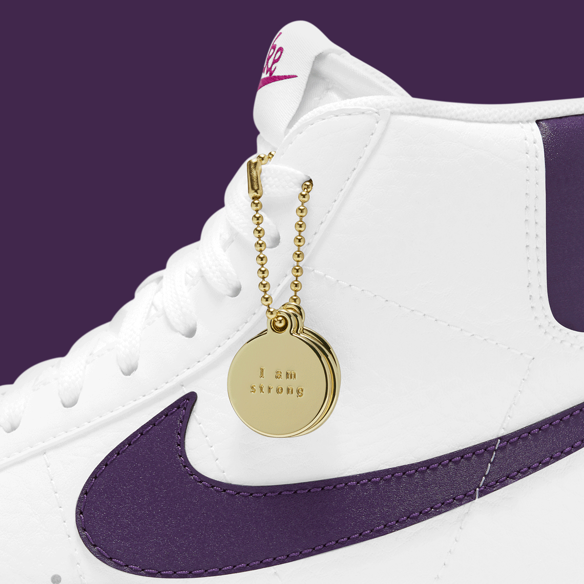 nike blazer eggplant