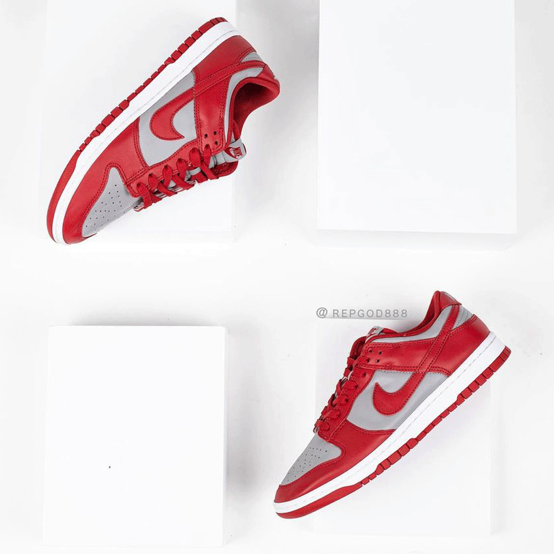 Nike Dunk Low UNLV Grey Red DD1391-002 Release Date | SneakerNews.com