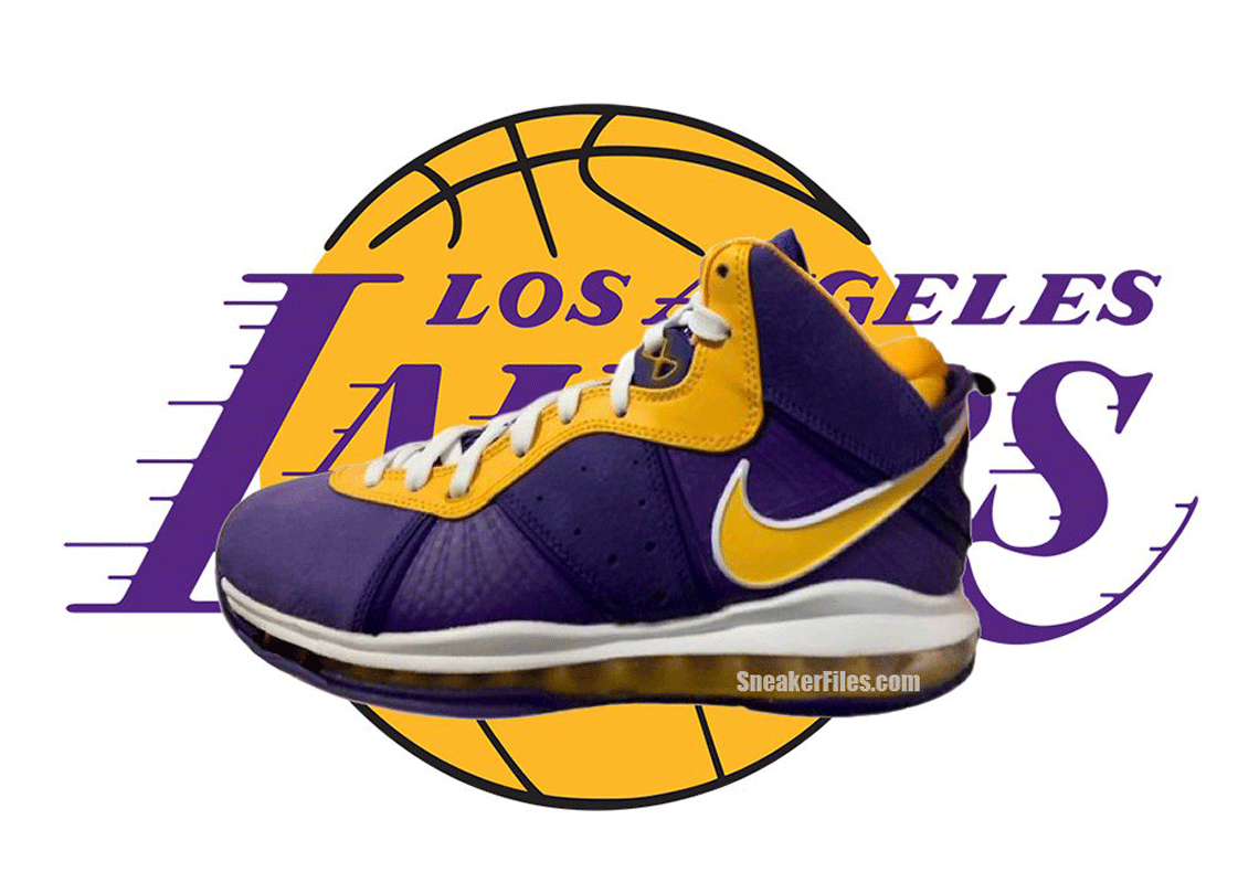 Nike LeBron 8 Lakers DC8380-500 Release 