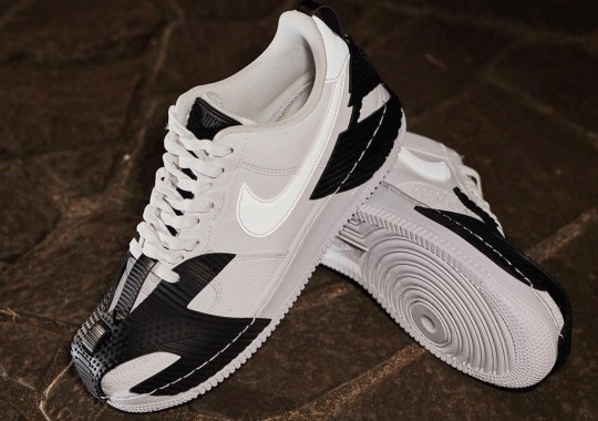 The Nike NDSTRKT Air Force 1 Features Exterior Armor At The Toe And Heel