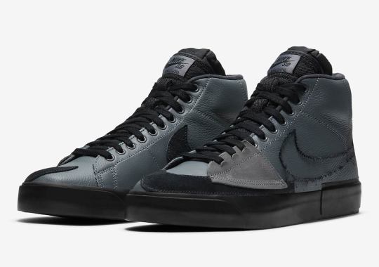 The Nike SB Blazer Edge Dresses In Stealthy Uppers
