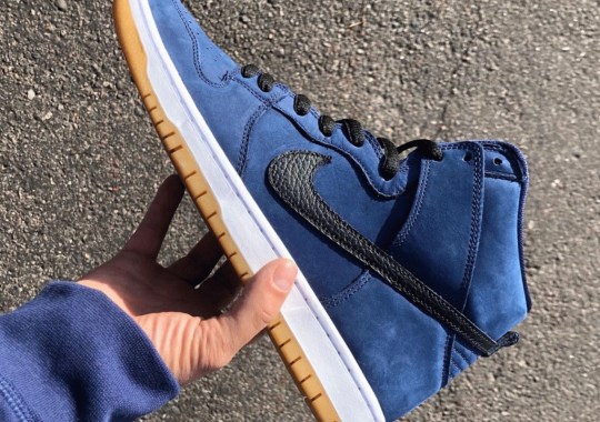 Nike SB Dunk High “Obsidian” Releasing As Part Of Latest Orange Label Pack