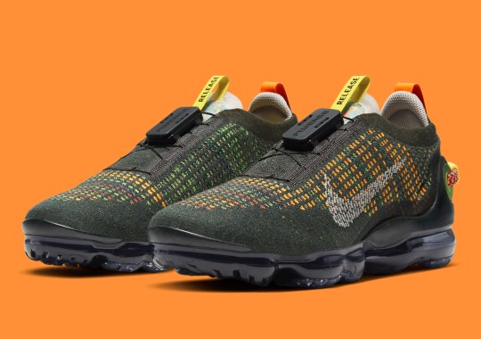 nike m2k Vapormax 2020 Flyknit Pairs Its Multi-Color With Greyscale Accents