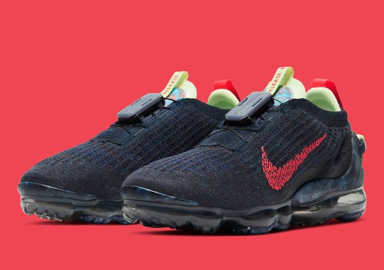 Nike Vapormax 2020 Flyknit Gets USA Vibes With Obsidian And Siren Red